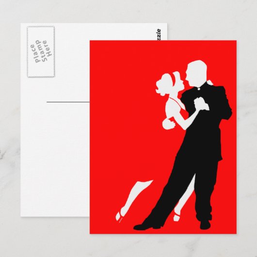 Hingabe Postkarte (Vorne/Hinten)