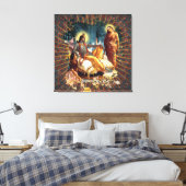 Hingabe - überzogene Leinwand (Insitu (Schlafzimmer))