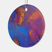 Hingabeverzierung Keramikornament (Links)