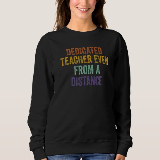 Hingebungsvoller Lehrer, selbst aus der Ferne Sark Sweatshirt (Vorderseite)