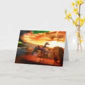 Hingerissen Karte (Gelbe Blume)