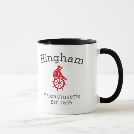 Hingham Massachusetts Kaffeetasse (Rechts)