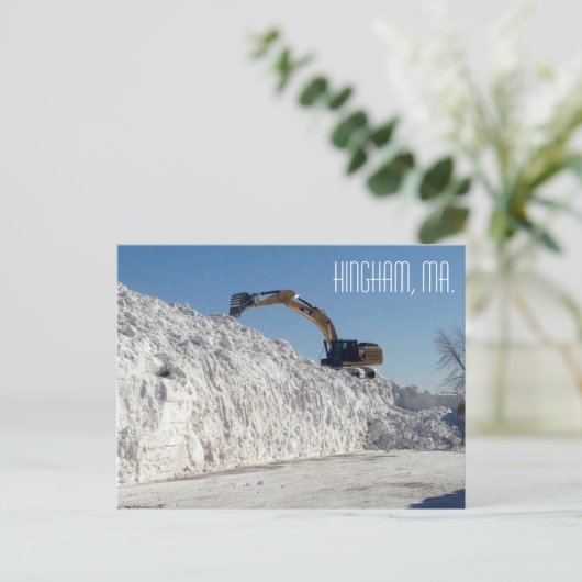 Hingham Massachusetts Postcard Postkarte (Stehend Vorderseite)