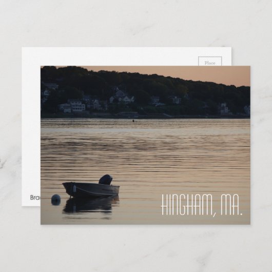 Hingham Massachusetts Postcard Postkarte (Vorne/Hinten)