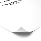 Hingham Massachusetts Subway Map Satire Fotodruck (Ecke)