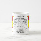 Hinojosa-Familien-Wappen (Wappen) einschließlich Kaffeetasse (Mittel)