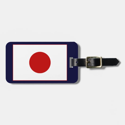 Hinomaru Gepäckanhänger (Vorderseite horizontal)