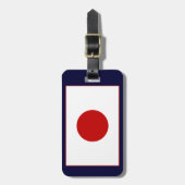 Hinomaru Gepäckanhänger (Vorderseite vertikal)