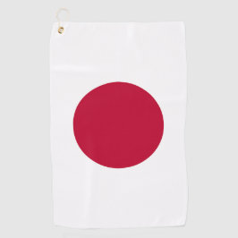 Hinomaru Rising Sun Japan Flag Golf Handtücher
