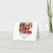 Hinreißend Rettich-Anmerkungs-Karte Karte (Rückseite)