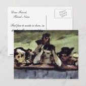 Hinrichtung des mexikanischen Kaisers Maximilian d Postkarte (Vorne/Hinten)