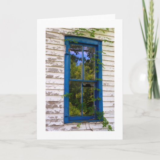 Hinten verlassen karte (Vorderseite)