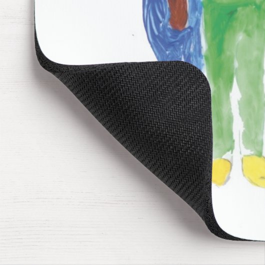 "Hinter am Tag" Mausunterlage Mousepad (Ecke)