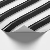 Hinter Bars: Schwarzer Streifen (Foto oder Farbe h Geschenkpapier (Ecke)