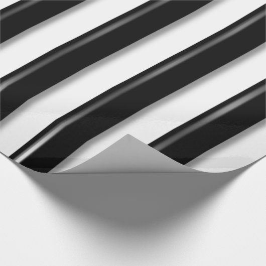 Hinter Bars: Schwarzer Streifen (Foto oder Farbe h Geschenkpapier (Ecke)