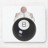 Hinter dem 8 Ball Mousepad (Vorne)