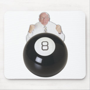 Hinter dem 8 Ball Mousepad