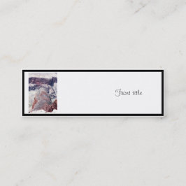 Hinter dem Alligator im Grand Canyon Mini Visitenkarte