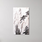 Hinter dem Fenster Leinwanddruck (Vorderseite)