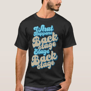 Hinter dem Hintergrund: Was geschieht im Hintergru T-Shirt