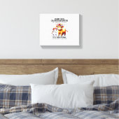 Hinter dem Rad Leinwanddruck (Insitu (Schlafzimmer))