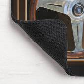 Hinter dem Rad Mousepad (Ecke)