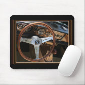 Hinter dem Rad Mousepad (Mit Mouse)