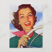 Hinter dem Rad Postkarte (Vorderseite)