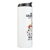 Hinter dem Rad Thermosbecher (Nach links gedreht)