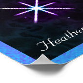 Hinter dem Schleier-Poster Poster (Ecke)