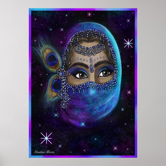 Hinter dem Schleier-Poster Poster (Vorne)