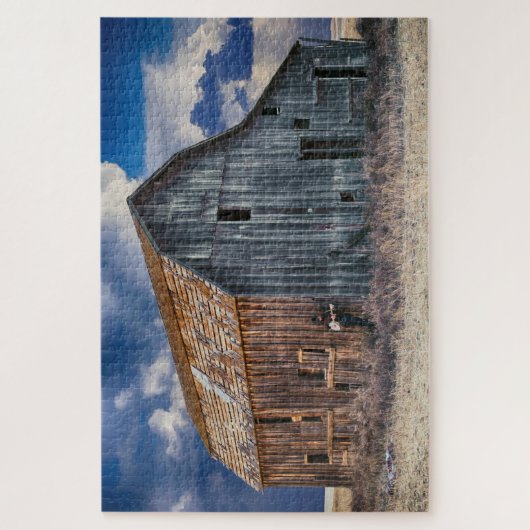 hinter dem Stallpuzzle Puzzle (Vertikal)