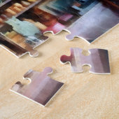 Hinter dem Zähler im allgemeinen Store Puzzle (Seite)