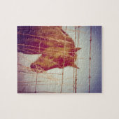 Hinter dem Zaun Abstrakt Puzzle (Horizontal)