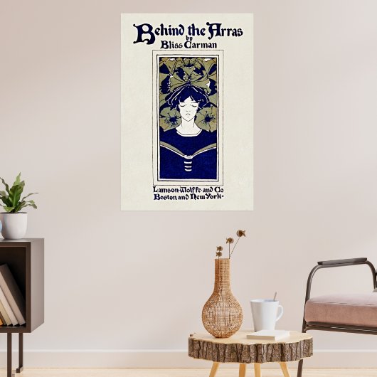 Hinter den Arras - Vintag Poster (Wohnzimmer 3)