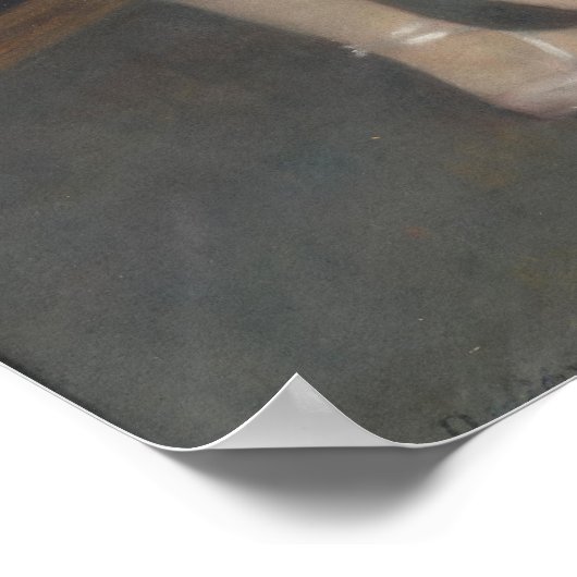 Hinter den Kulissen des Balletts Poster (Ecke)