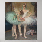 Hinter den Kulissen des Balletts Poster (Vorne)