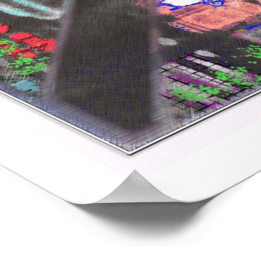 Hinter den Zeichen #1 Poster (Ecke)