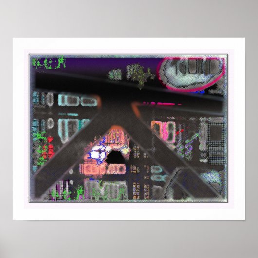 Hinter den Zeichen #1 Poster (Vorne)