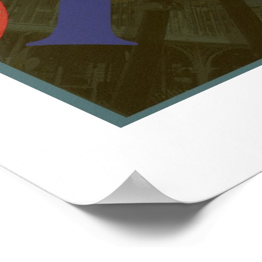 Hinter den Zeichen #2 Poster (Ecke)