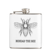 Hinter der Biene Flachmann (Vorderseite)