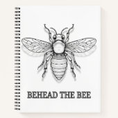 Hinter der Biene Notizblock (Vorderseite)