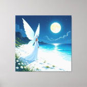 „Hinter der Eismauer – Das verborgene Reich“ Leinwanddruck (Vorderseite)