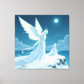 „Hinter der Eismauer – Das verborgene Reich“ Leinwanddruck (Vorderseite)