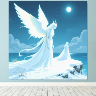 „Hinter der Eismauer – Das verborgene Reich“ Leinwanddruck