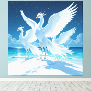 „Hinter der Eismauer – Das verborgene Reich“ Leinwanddruck