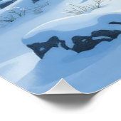 „Hinter der Eismauer – Das verborgene Reich“ Poster (Ecke)