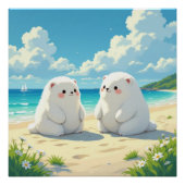 „Hinter der Eismauer – Das verborgene Reich“ Poster (Vorderseite)