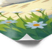 „Hinter der Eismauer – Das verborgene Reich“ Poster (Ecke)