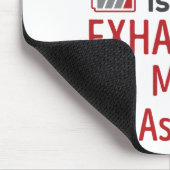 Hinter der großen OBGYN-Assistentin Mousepad (Ecke)